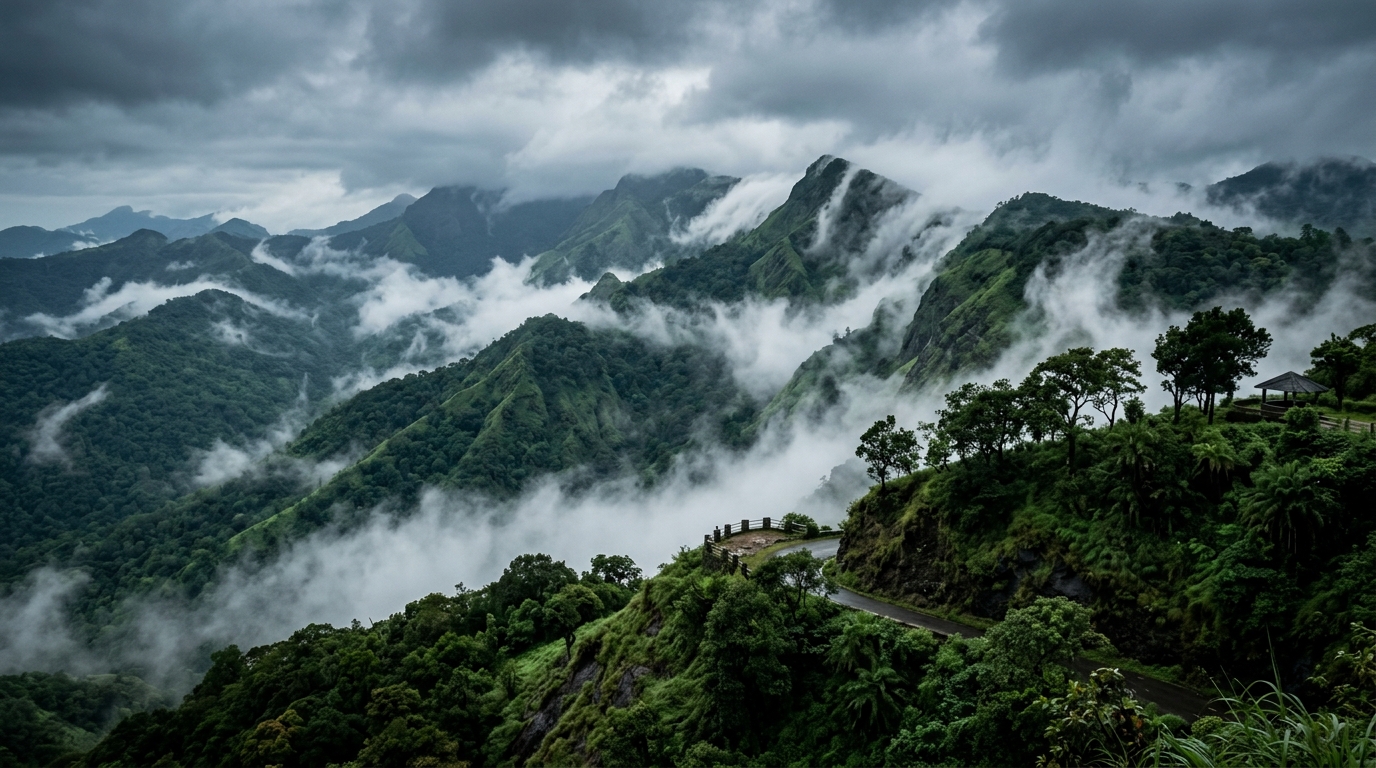 Western Ghats mist
